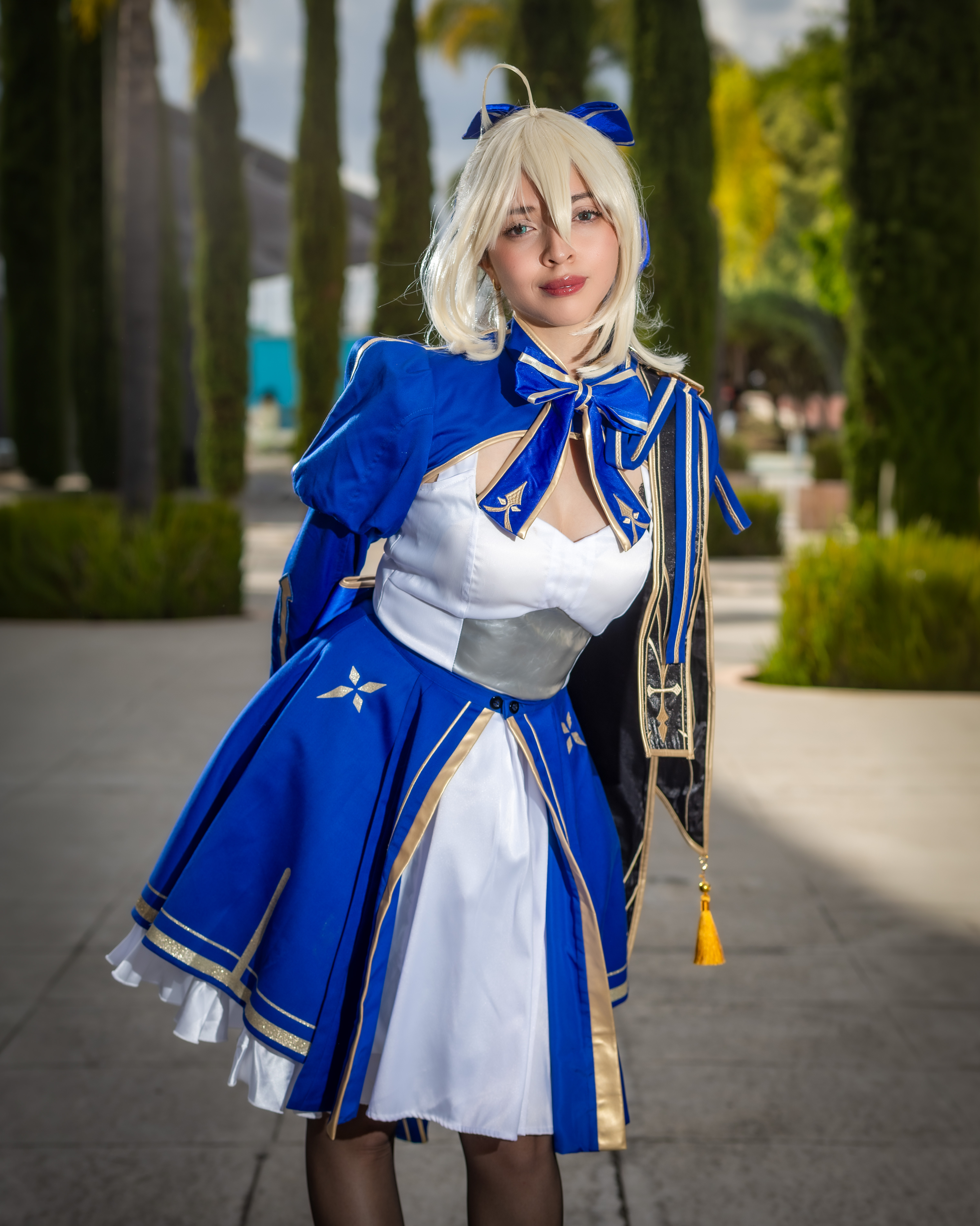 Blue Ribbon — fotografía lifestyle cosplay