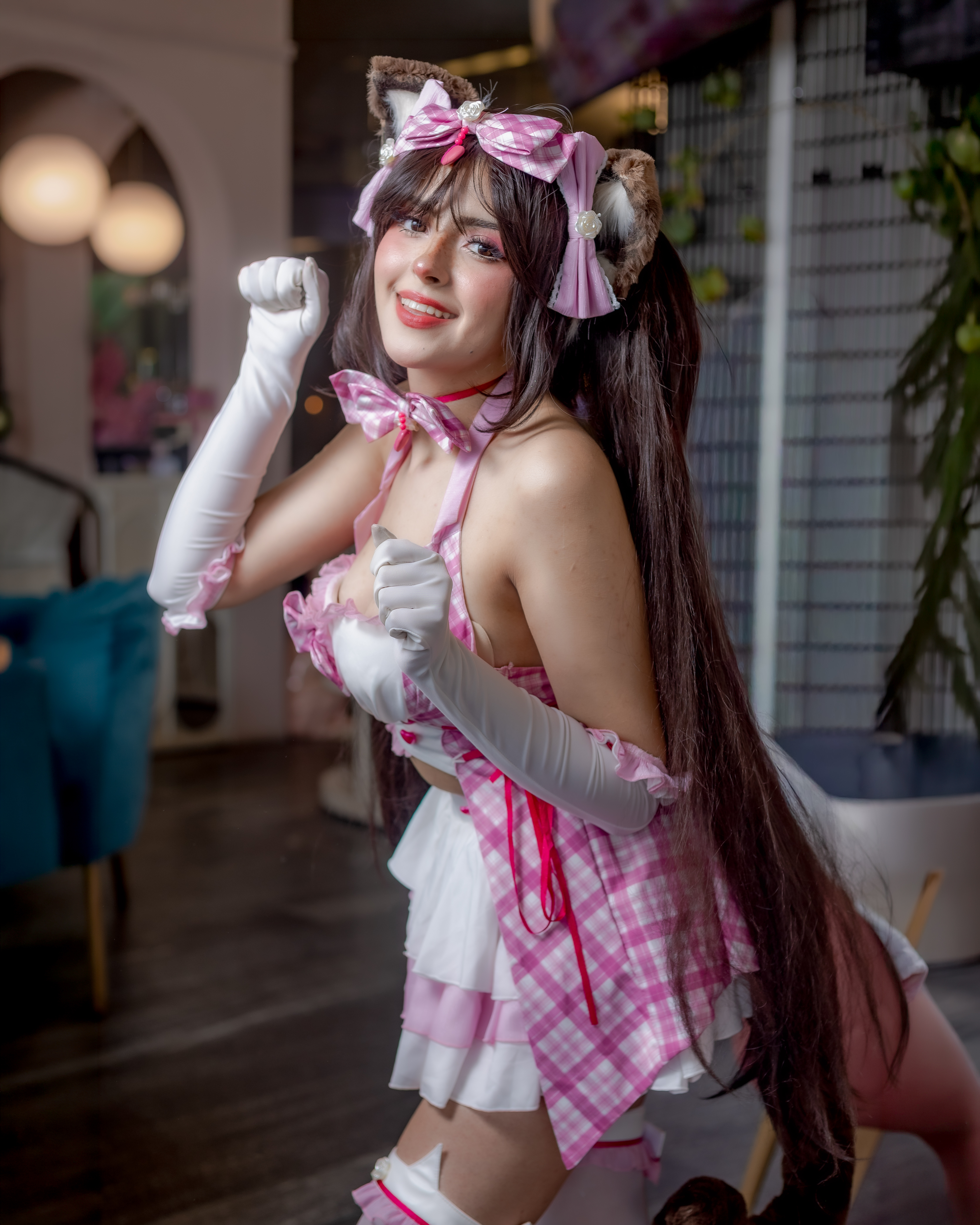 Strawberry Maid — fotografía lifestyle cosplay